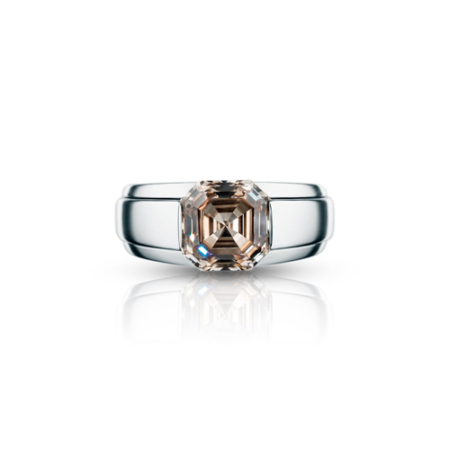 ARCHITECT Ring Architekt Platinring Diamantring Diamant 3,23 Karat Achtkantschliff Iridiumring Platin-Iridium-Ring Hochzeitsringe Verlobungsringe Ringschmiede THOMAS JIRGENS